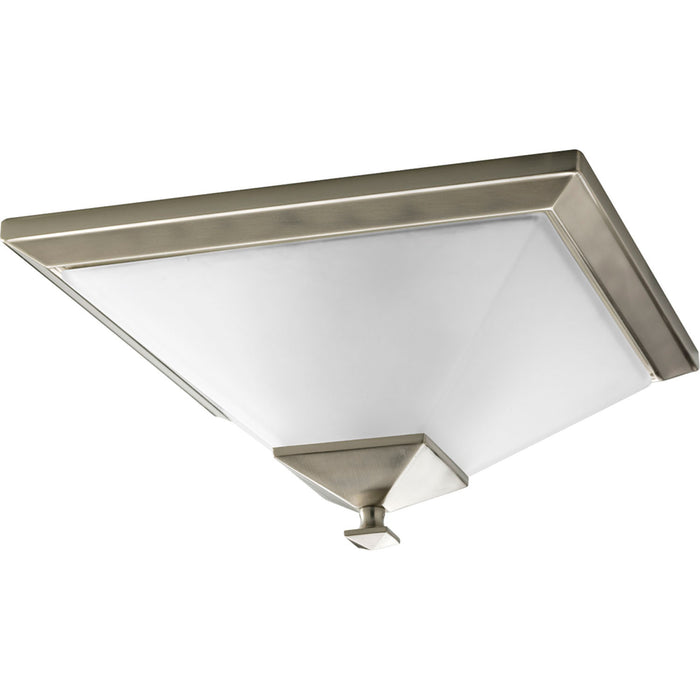 Progress Lighting P3852-09 Two Light Close-to-Ceiling, Brushed Nickel