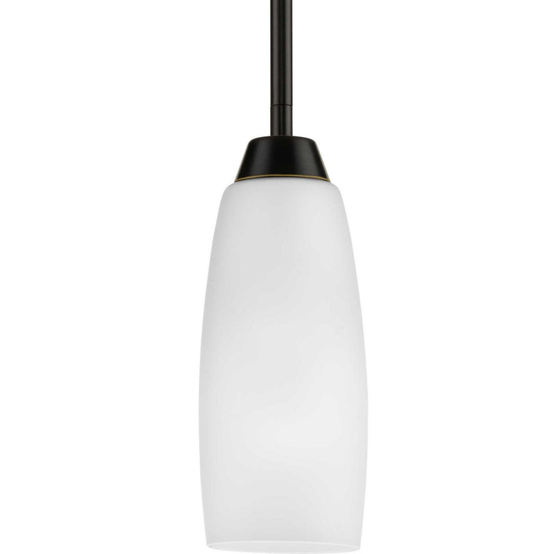 Progress Lighting P5167-20 One Light Mini Pendant, Antique Bronze