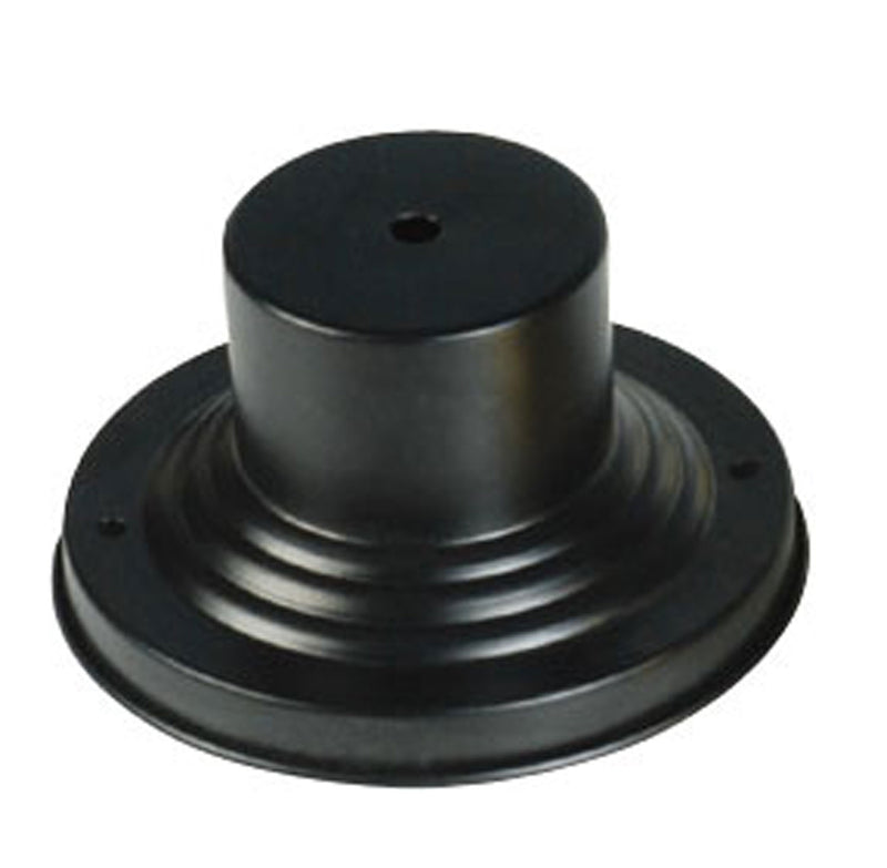 Livex Lighting 2001-04 Outdoor Pier Mount Adaptor, Black