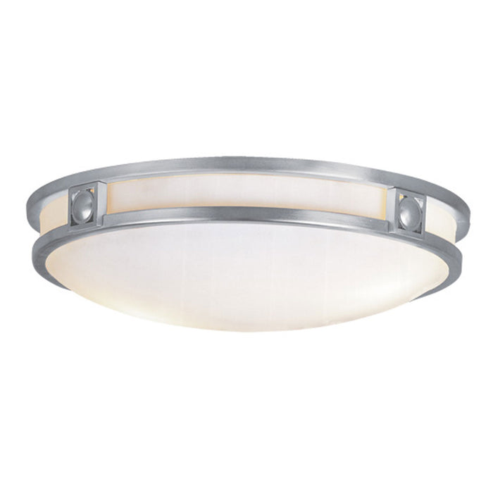 Livex Lighting 4488-91 Three Light Ceiling Mount, Brushed Nickel
