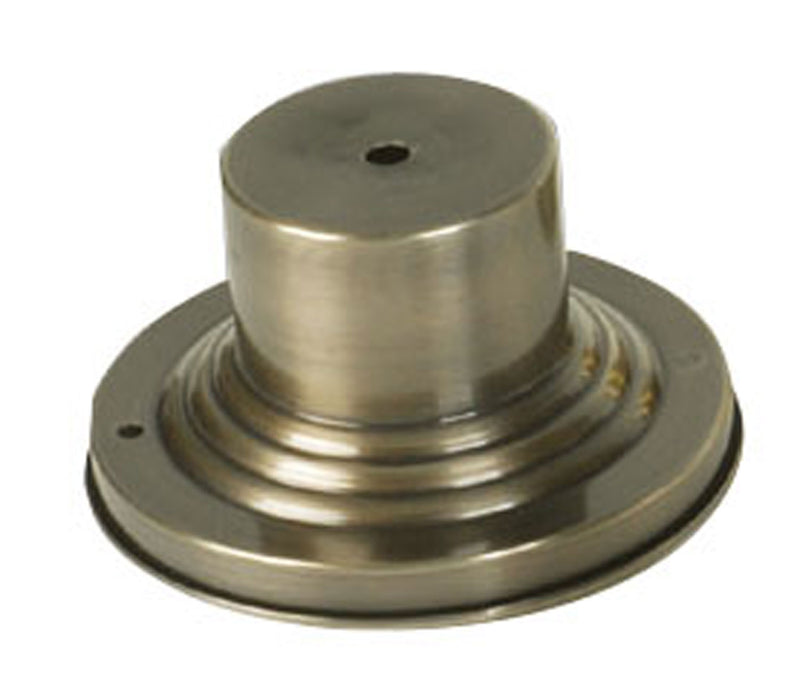 Livex Lighting 2001-01 Outdoor Pier Mount Adaptor, Antique Brass