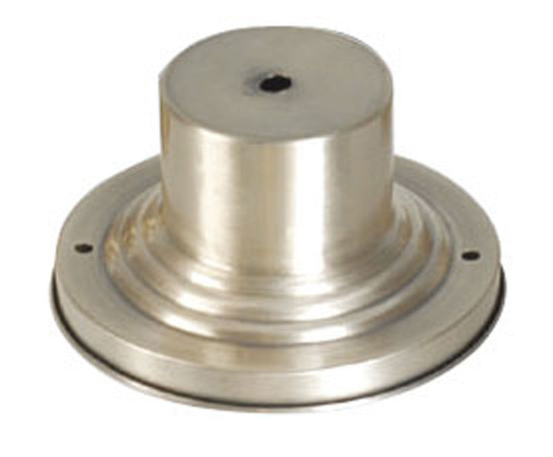 Livex Lighting 2001-91 Outdoor Pier Mount Adaptor, Brushed Nickel