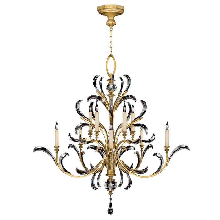 Fine Art 760640ST Ten Light Chandelier, Gold
