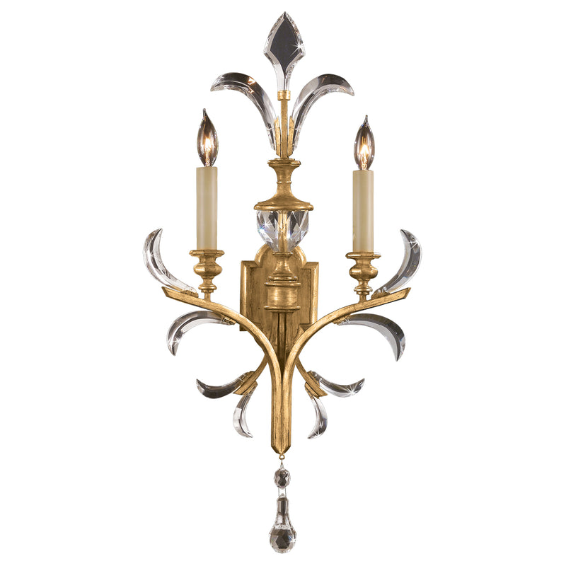 Fine Art 760750ST Two Light Wall Sconce, Gold