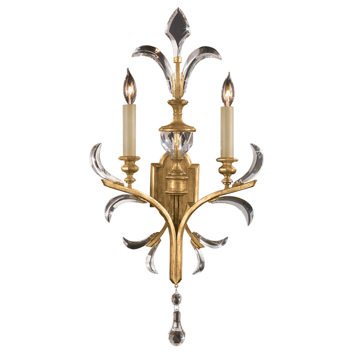 Fine Art 760750ST Two Light Wall Sconce, Gold