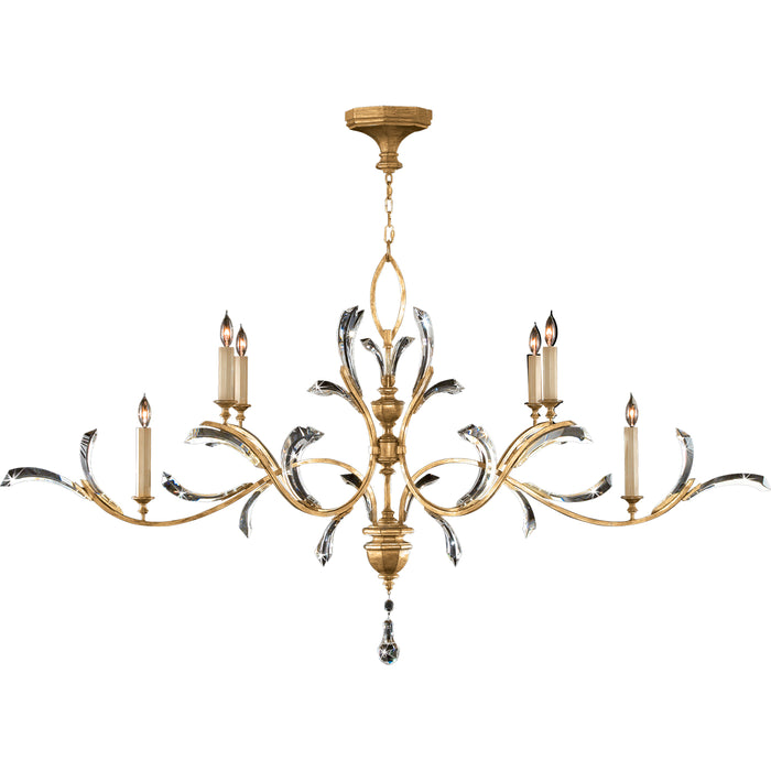 Fine Art 761840ST Six Light Chandelier, Gold