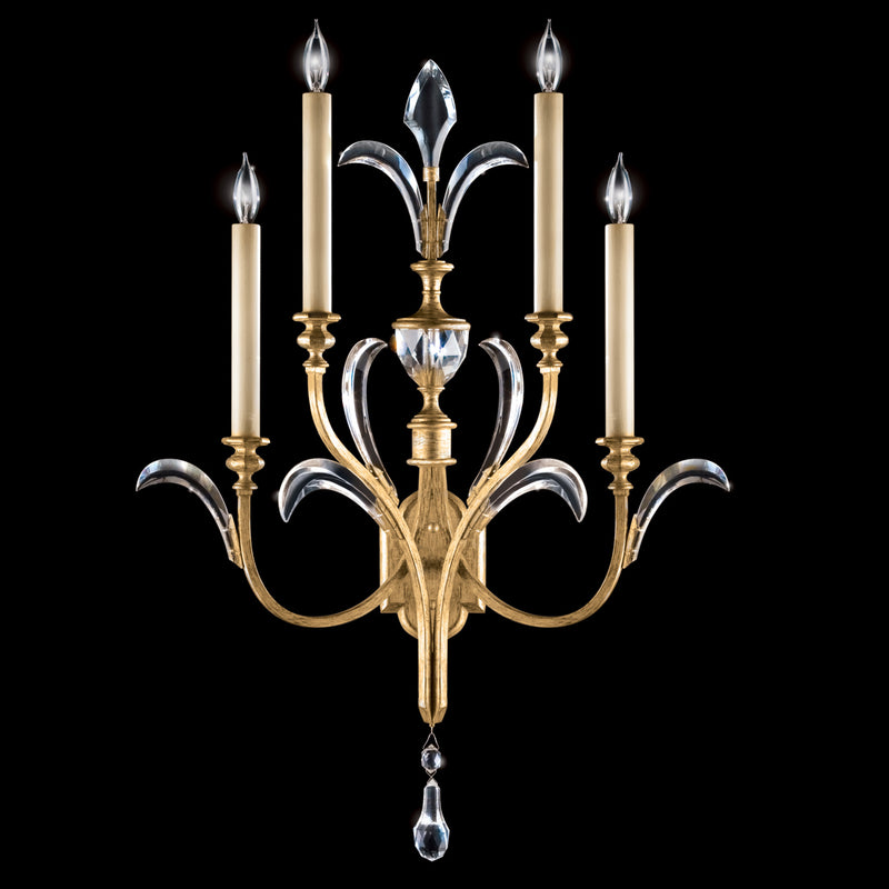 Fine Art 762550ST Four Light Wall Sconce, Gold
