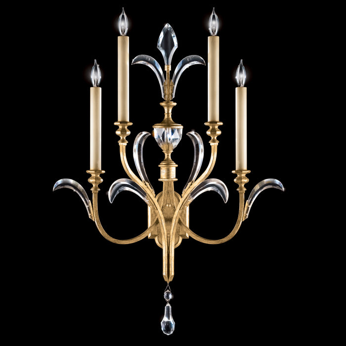 Fine Art 762550ST Four Light Wall Sconce, Gold
