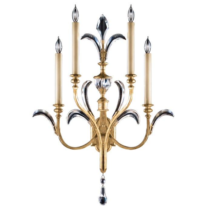 Fine Art 762550ST Four Light Wall Sconce, Gold