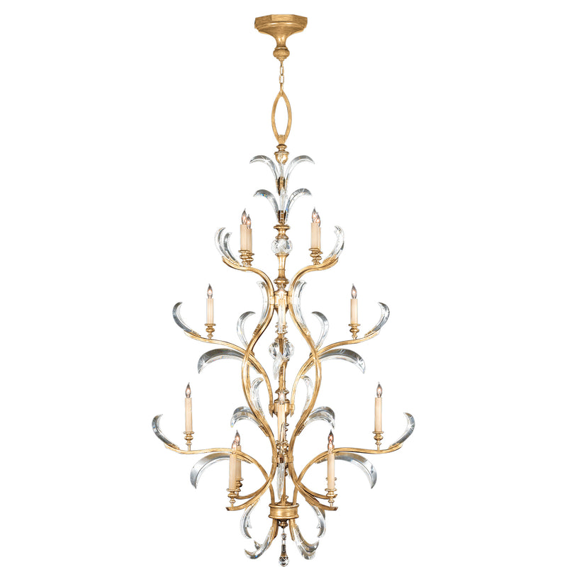Fine Art 762940ST 16 Light Chandelier, Gold