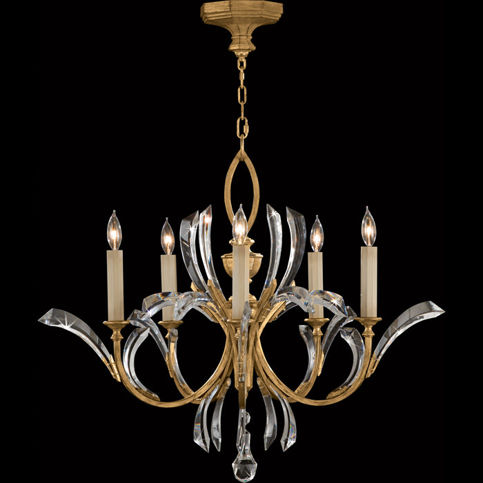 Fine Art 763040ST Five Light Chandelier, Gold