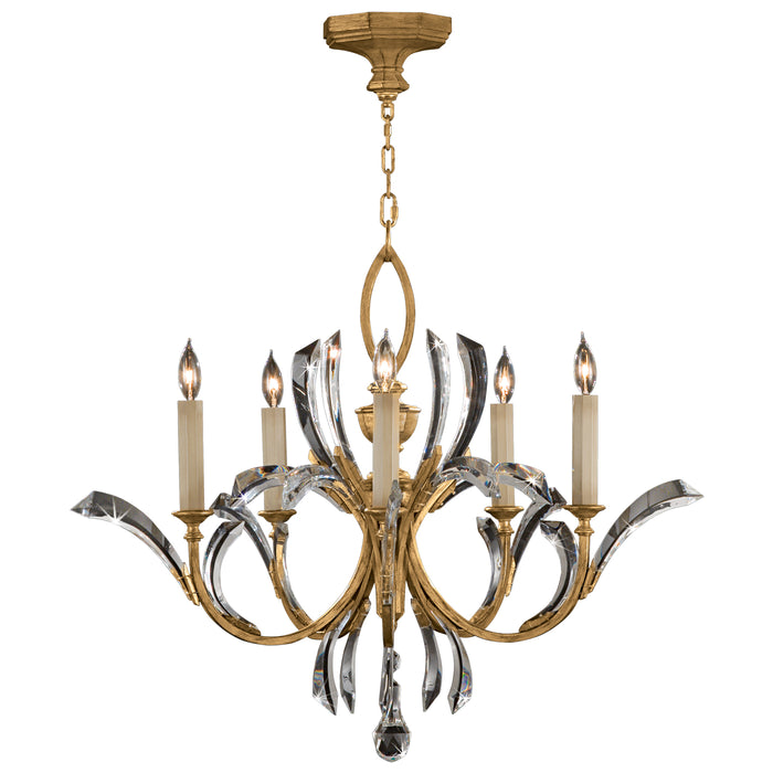Fine Art 763040ST Five Light Chandelier, Gold