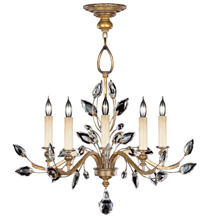 Fine Art 775840ST Five Light Chandelier, Gold