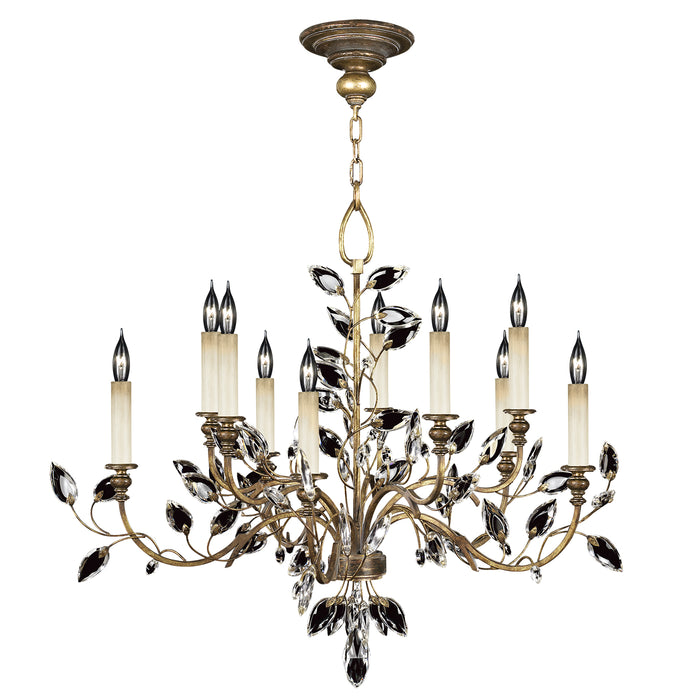 Fine Art 775940ST Ten Light Chandelier, Gold