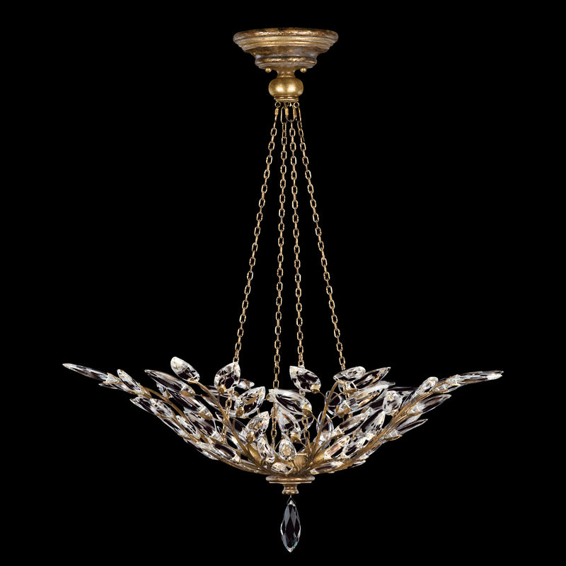 Fine Art 776340ST Four Light Pendant, Gold
