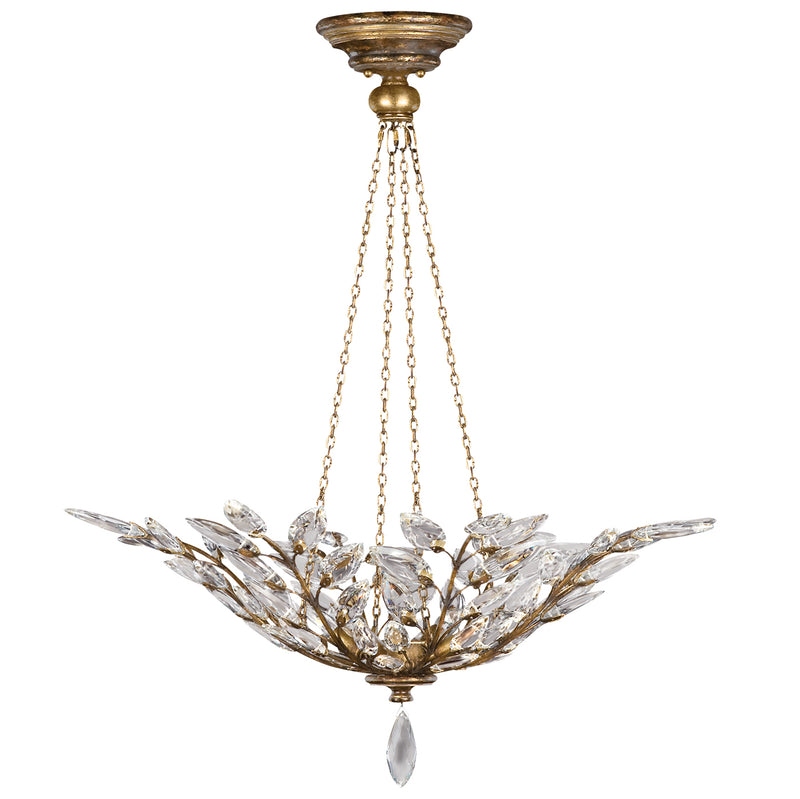 Fine Art 776340ST Four Light Pendant, Gold
