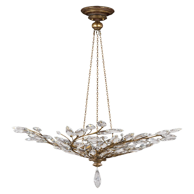 Fine Art 776440ST Six Light Pendant, Gold
