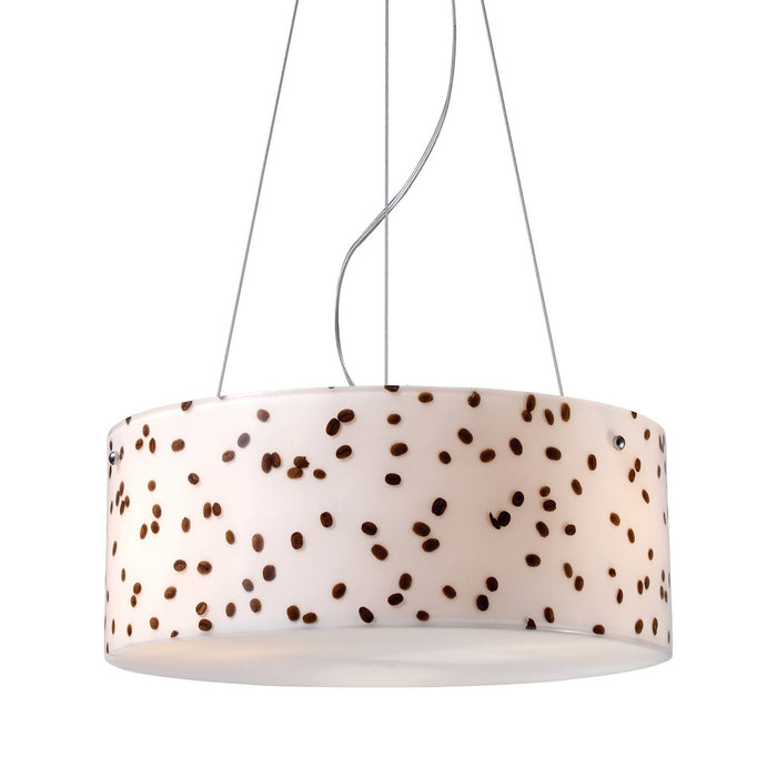 ELK Home 19022/3 Three Light Chandelier, Polished Chrome