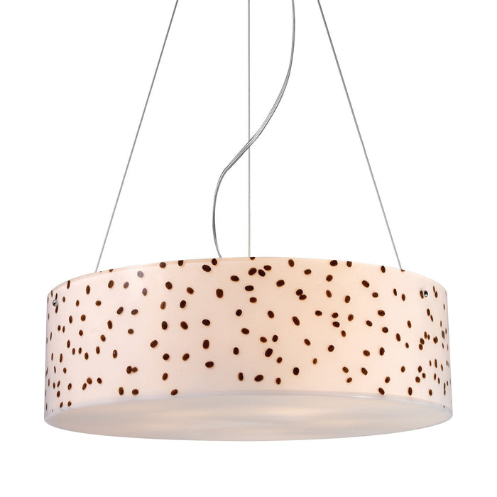 ELK Home 19023/5 Five Light Chandelier, Polished Chrome