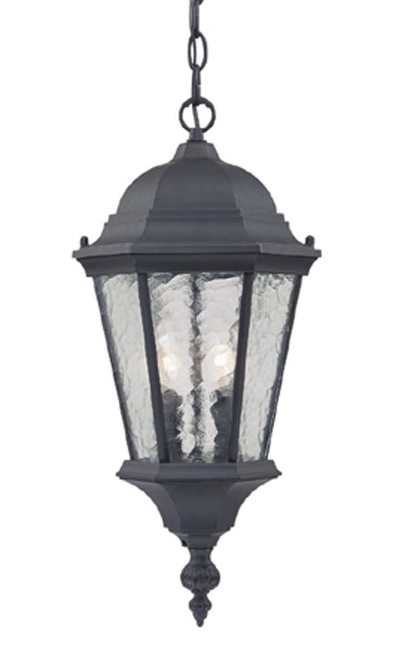 Acclaim Lighting 5516BK Two Light Hanging Lantern, Matte Black