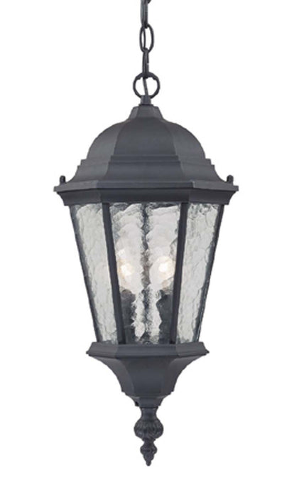 Acclaim Lighting 5516BK Two Light Hanging Lantern, Matte Black