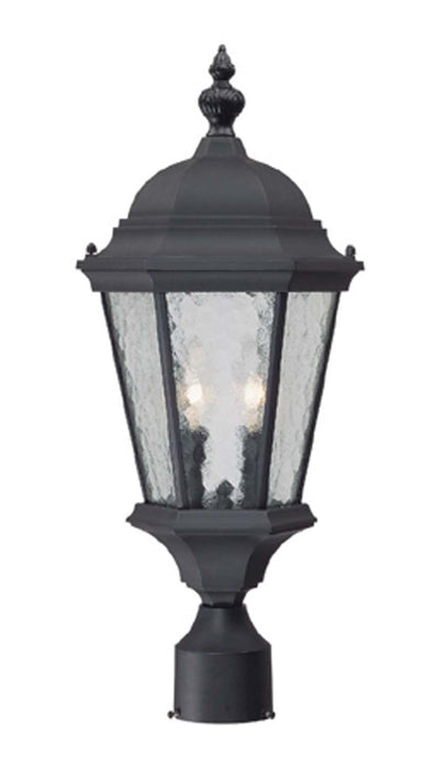 Acclaim Lighting 5517BK Two Light Post Mount, Matte Black
