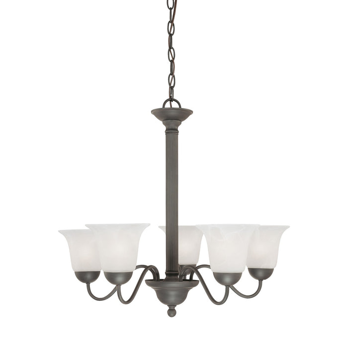 ELK Home SL881163 Five Light Chandelier, Painted Bronze