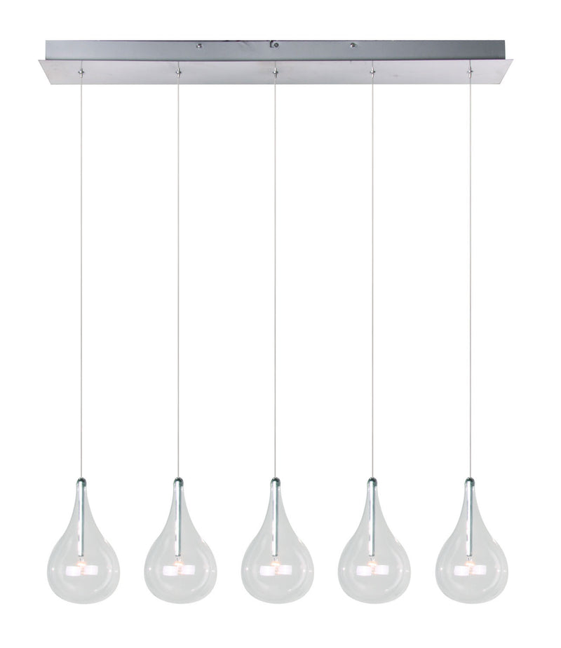 ET2 E23115-18 LED Pendant, Polished Chrome