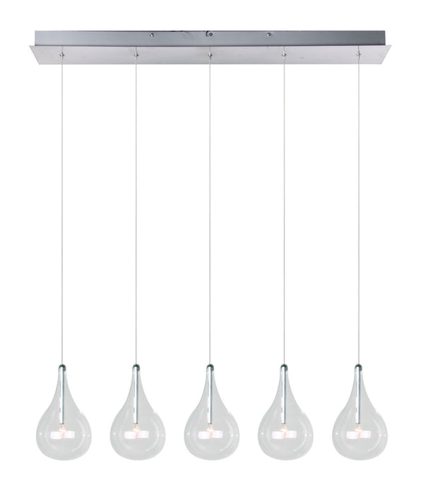 ET2 E23115-18 LED Pendant, Polished Chrome