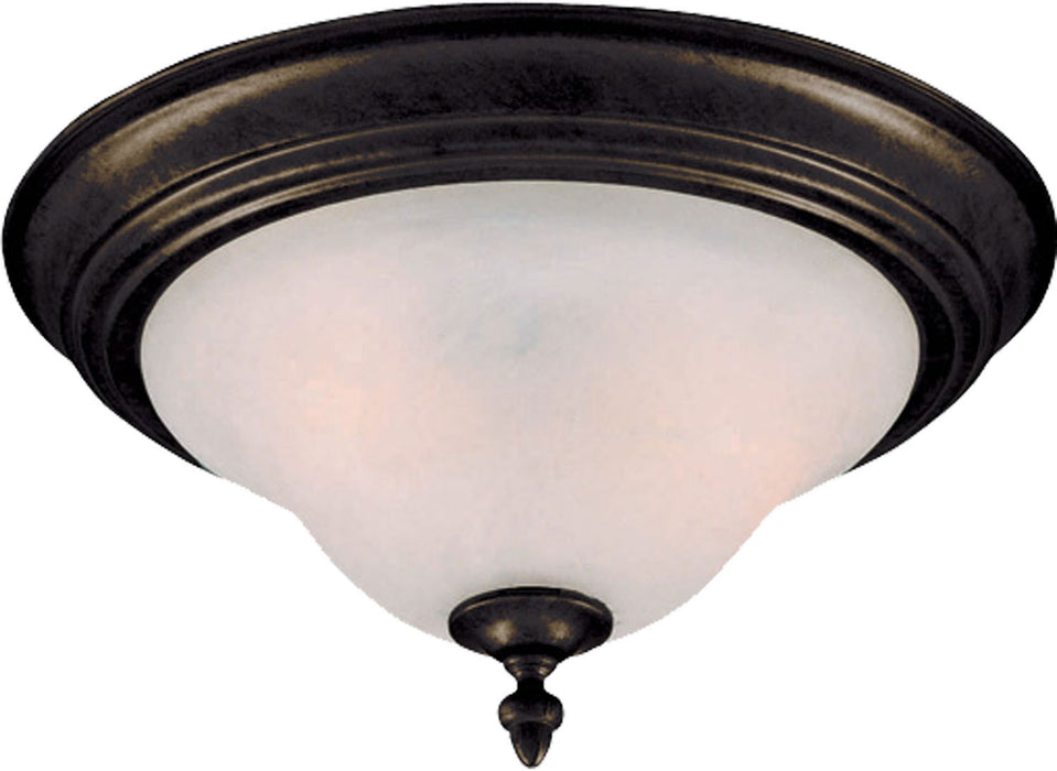 Maxim 2650MRKB Two Light Flush Mount, Kentucky Bronze