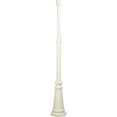 Artcraft AC220WH Outdoor Post, White
