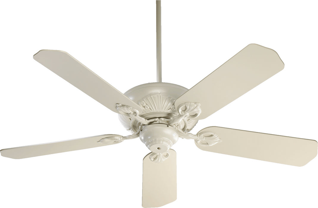 Quorum 78525-67 52" Ceiling Fan, Antique White
