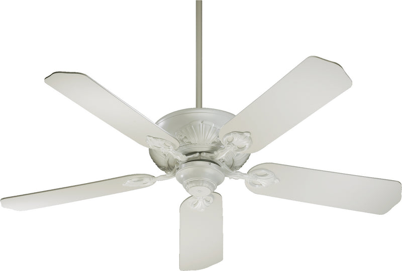 Quorum 78525-8 52" Ceiling Fan, Studio White
