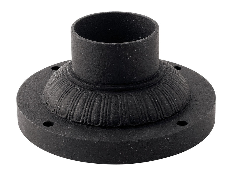 Hinkley 1307VK Pier Mount Base, Vintage Black