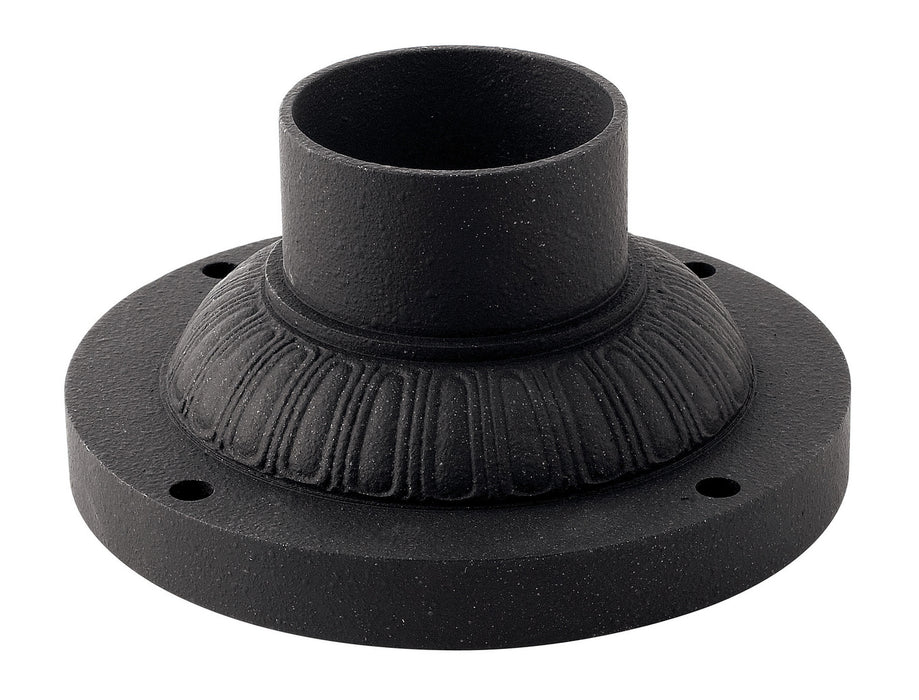 Hinkley 1307VK Pier Mount Base, Vintage Black