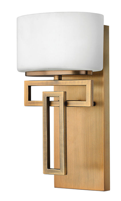 Hinkley 5100BR One Light Bath Sconce, Brushed Bronze