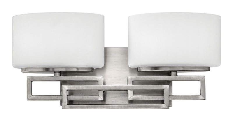 Hinkley 5102AN Two Light Bath, Antique Nickel