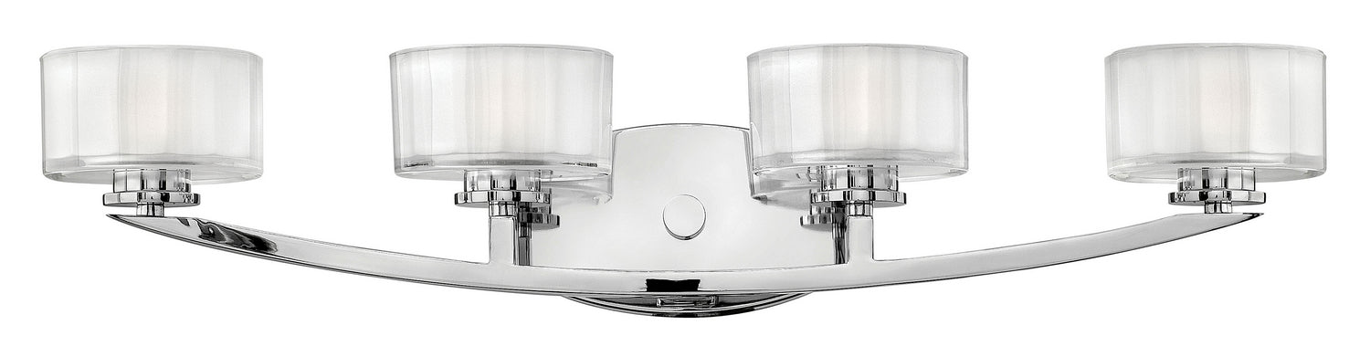 Hinkley 5594CM Four Light Vanity, Chrome