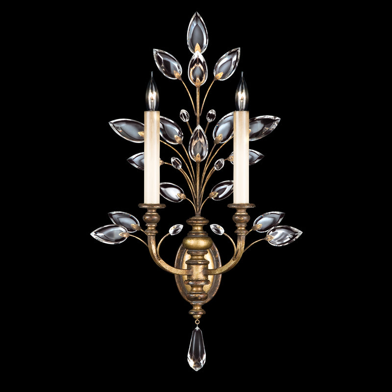 Fine Art 773150ST Two Light Wall Sconce, Gold