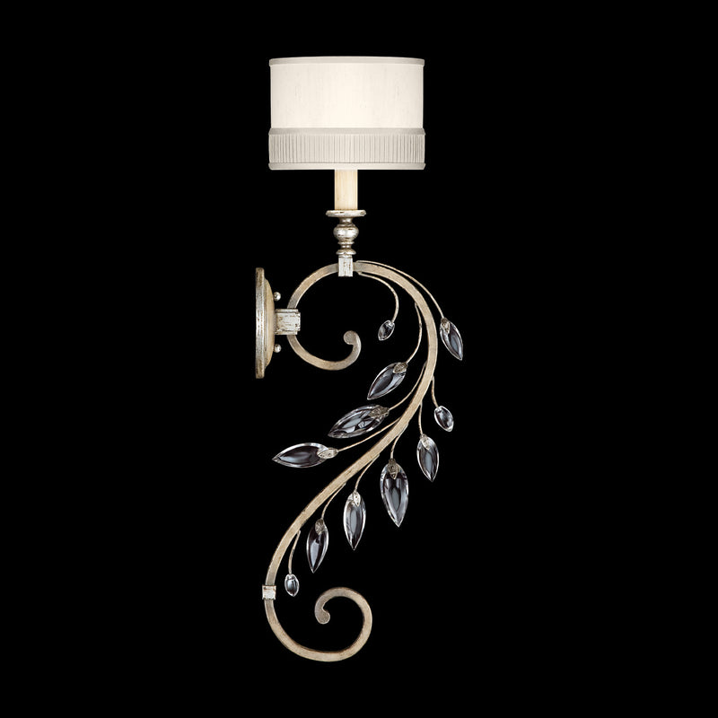 Fine Art 774650ST One Light Wall Sconce, Silver