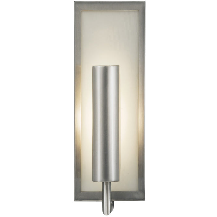 Generation Lighting WB1451BS One Light Wall Sconce, Brushed Steel