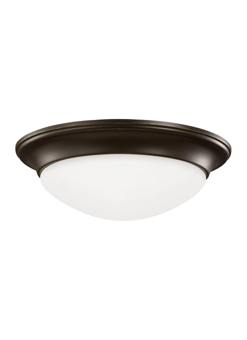 Generation Lighting 75435-710 Two Light Flush Mount, Bronze