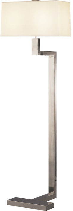 Robert Abbey 147 Two Light Floor Lamp, Antique Silver