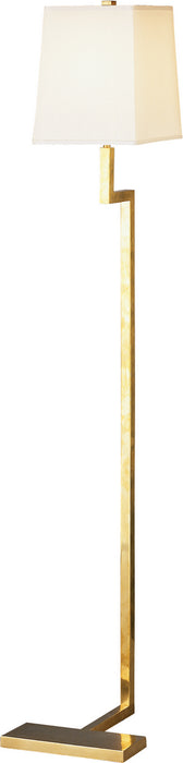 Robert Abbey 149 One Light Floor Lamp, Natural Brass