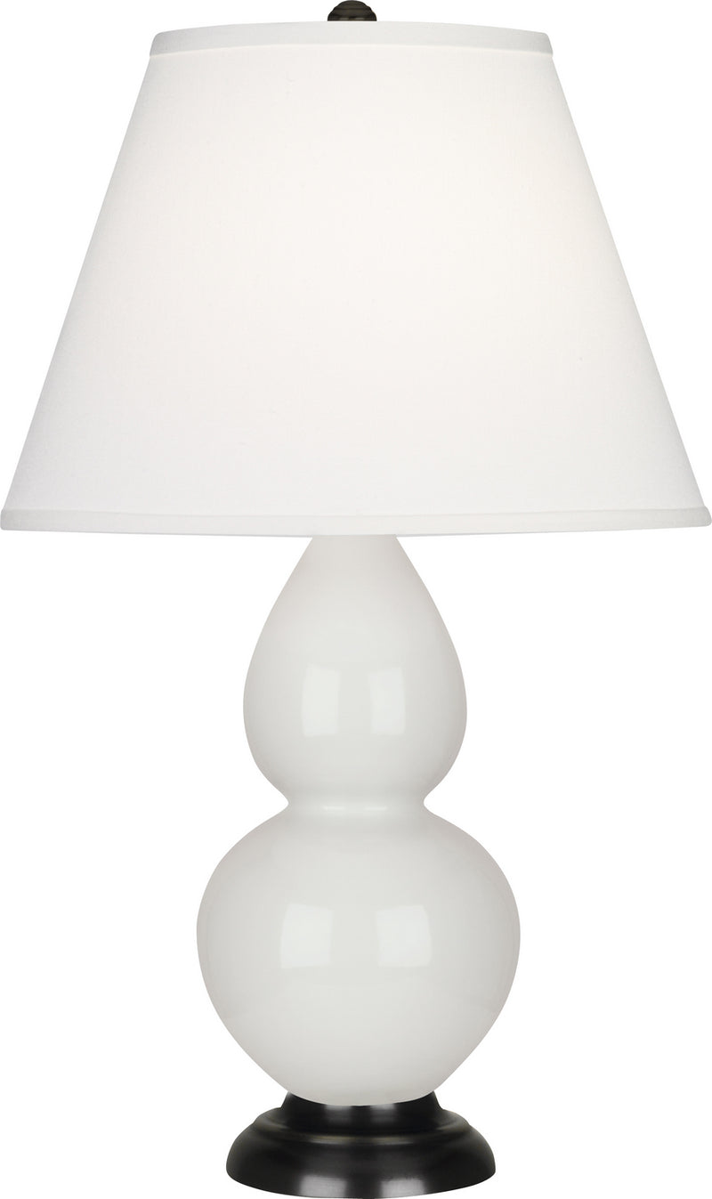 Robert Abbey 1650X One Light Accent Lamp, Lily Glazed Ceramic w/Deep Patina Bronzeed