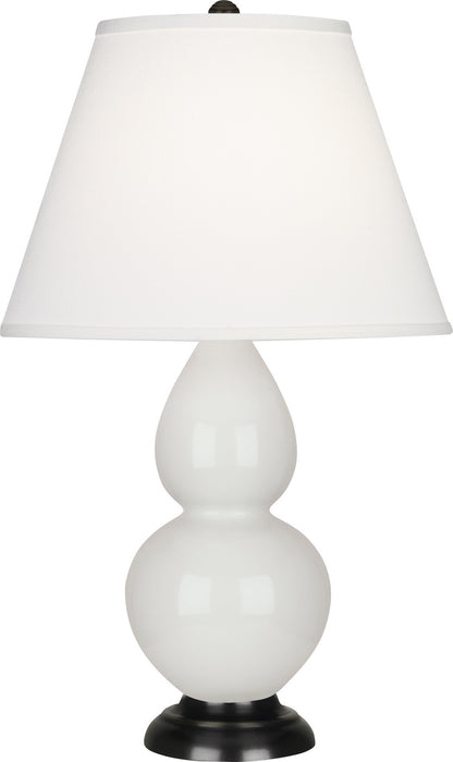 Robert Abbey 1650X One Light Accent Lamp, Lily Glazed Ceramic w/Deep Patina Bronzeed