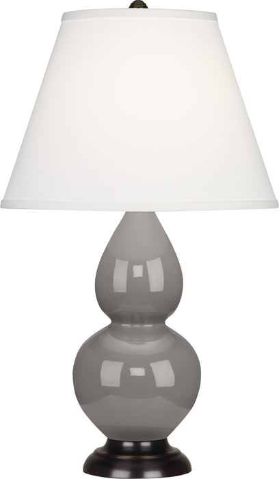 Robert Abbey 1769X One Light Accent Lamp, Smokey Taupe Glazed Ceramic