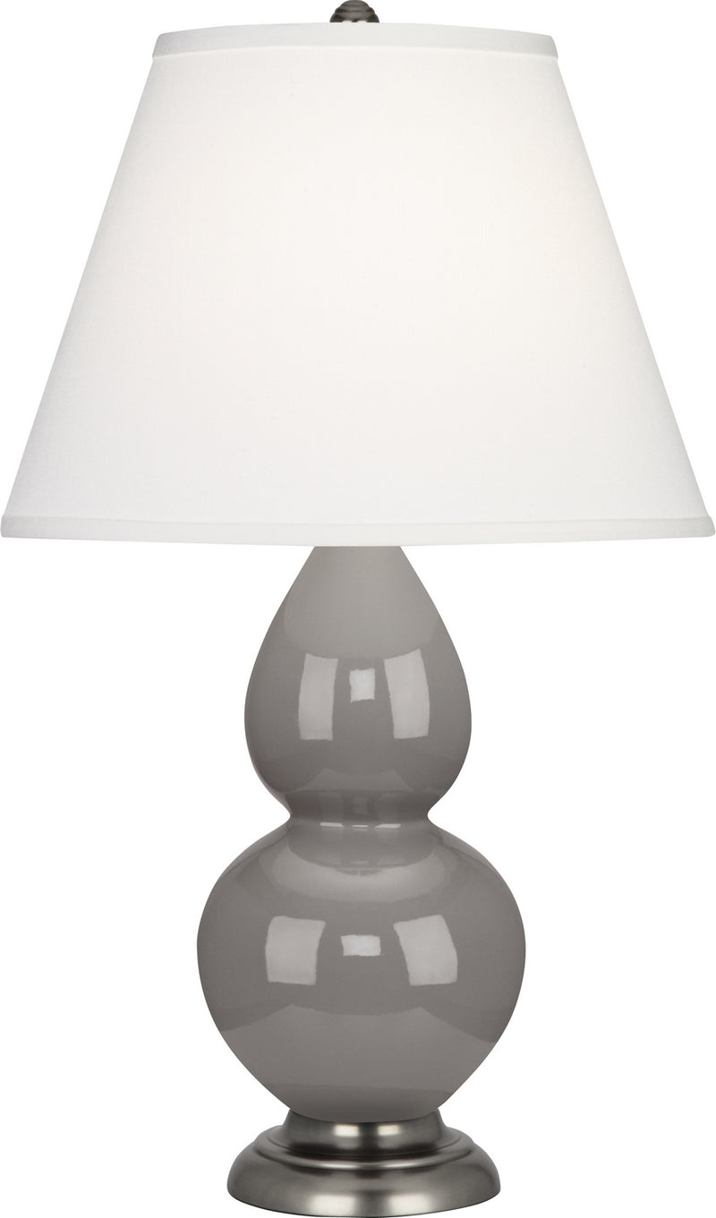 Robert Abbey 1770X One Light Accent Lamp, Smokey Taupe Glazed Ceramic