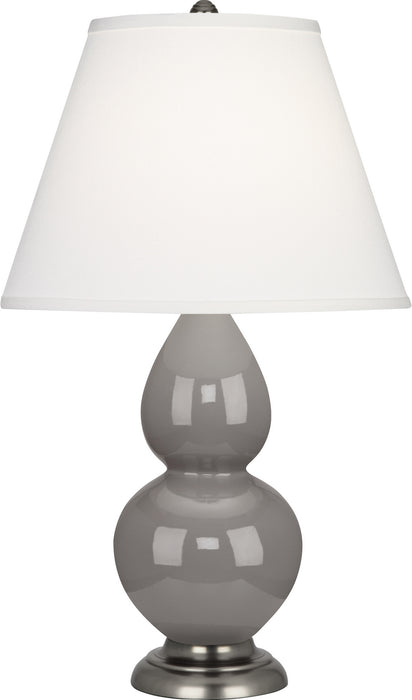 Robert Abbey 1770X One Light Accent Lamp, Smokey Taupe Glazed Ceramic