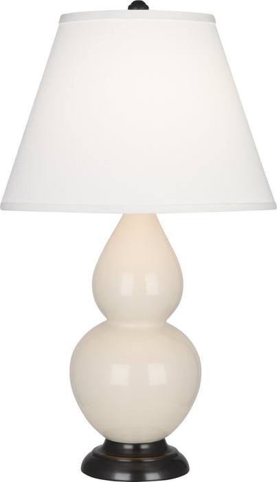 Robert Abbey 1775X One Light Accent Lamp, Bone Glazed Ceramic w/Deep Patina Bronzeed